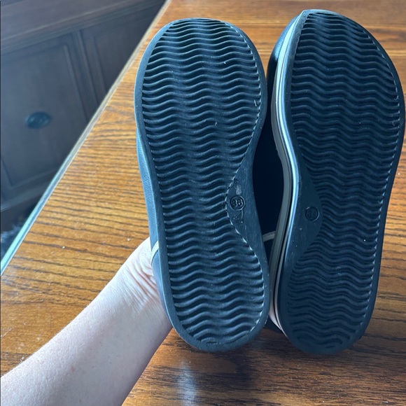 Softwaves Cala Loafers Platform Leather Suede Chain Arch Support Comfort size 6 - Picture 7 of 9